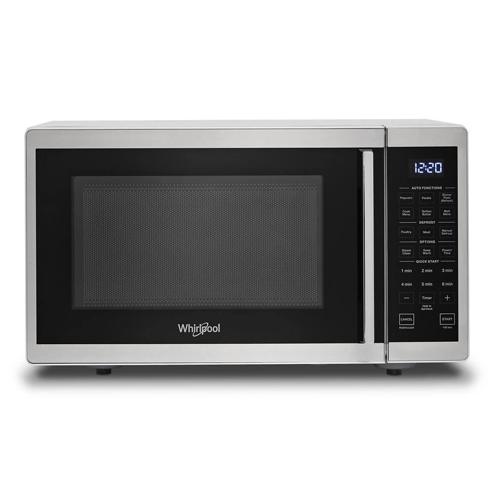 Whirlpool 0.9 Cu. ft. Capacity Countertop Microwave with 900 Watt Cooking Power WMC30309LS - Heritage Stainless Steel