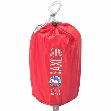Big Agnes Insulated AXL Air Sleeping Pad Red Petite