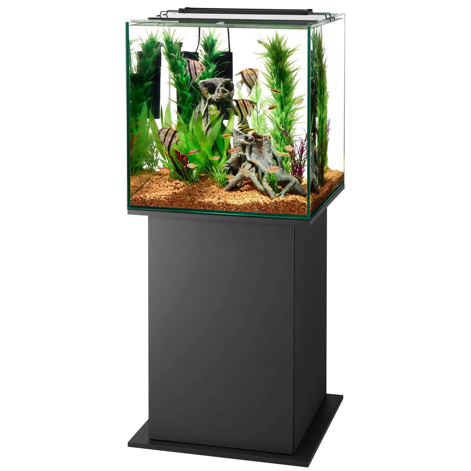 Aqueon Black Pedestal Aquarium Stand - Pet Supplies online store