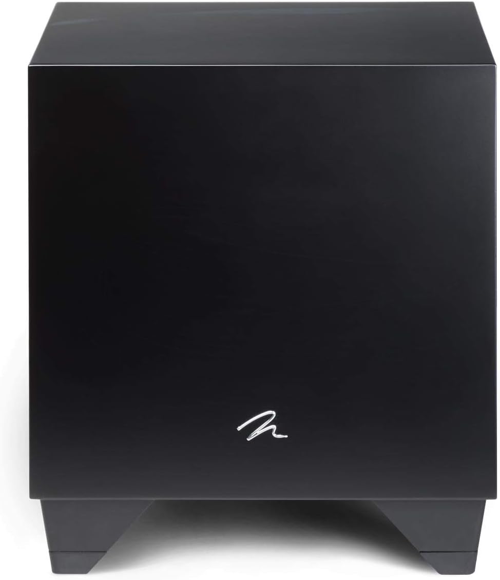 MartinLogan Dynamo 800 X 10-inch 300 Watt Powered Subwoofer with Sub Control App - Black