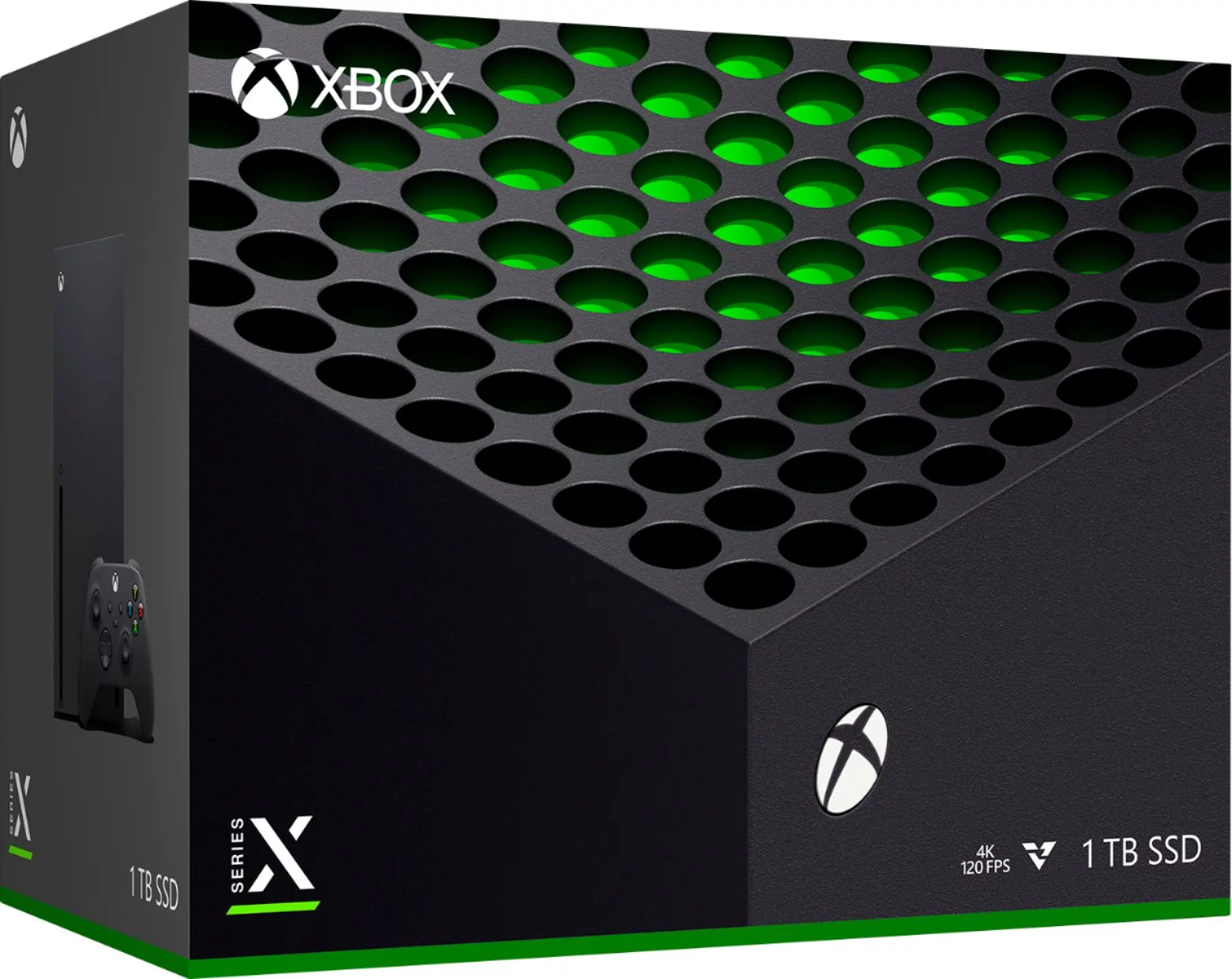 Microsoft Xbox Series X 1TB Console Bundle with NBA 2K23 and Extra Robot White Controller