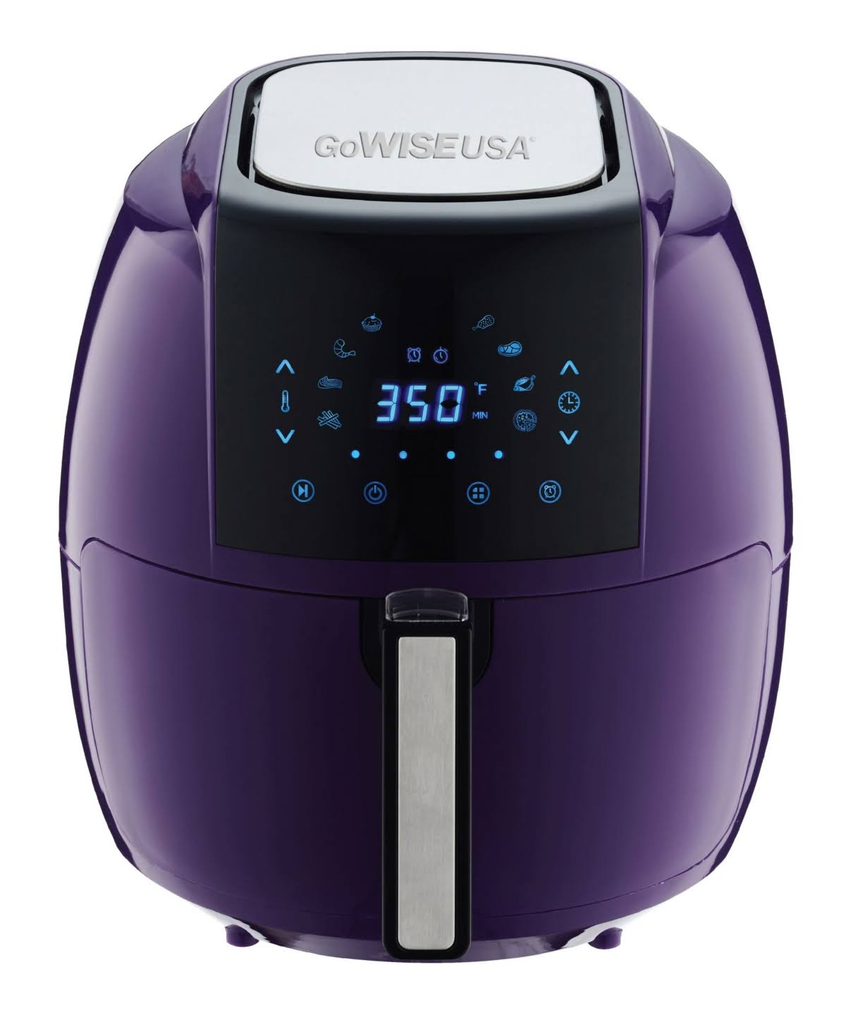 GoWISE USA 5.8-Quarts 8-in-1 Air Fryer XL with 6-Pc Accessories u0026 50 Recipes