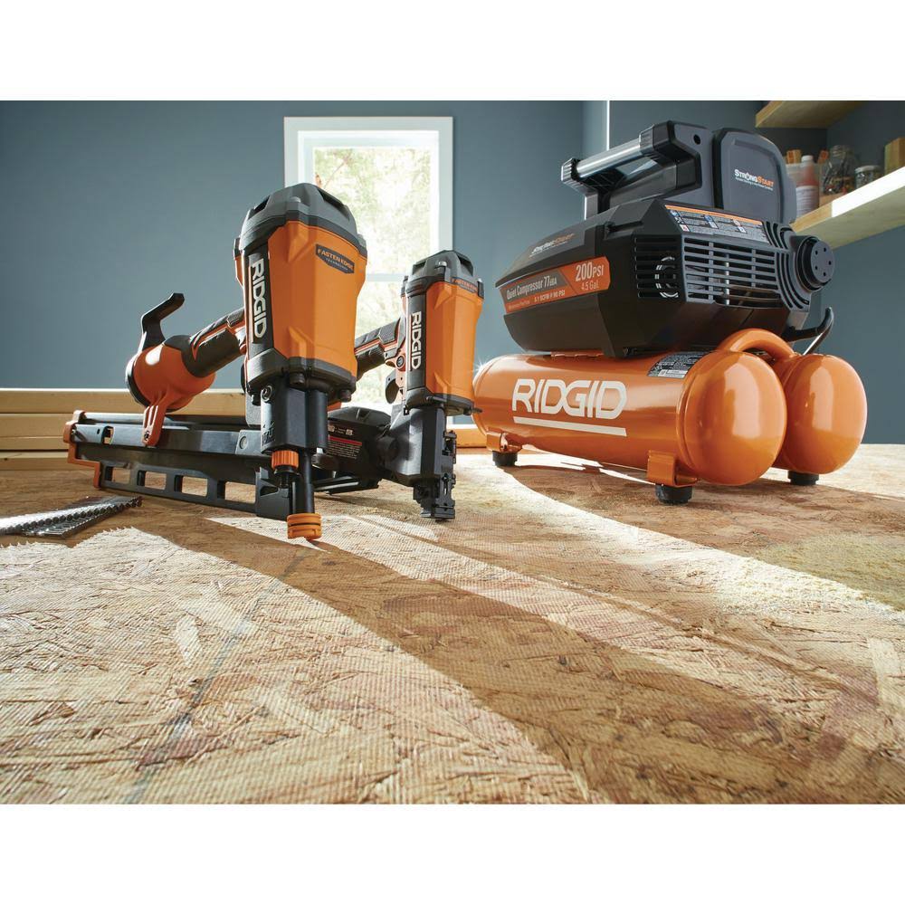 Ridgid 4.5 gal. Portable Electric Quiet Air Compressor