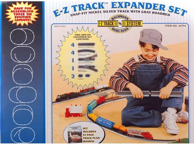 Bachmann Trains HO Scale Nickel Silver E-Z Track Layout Expander Set