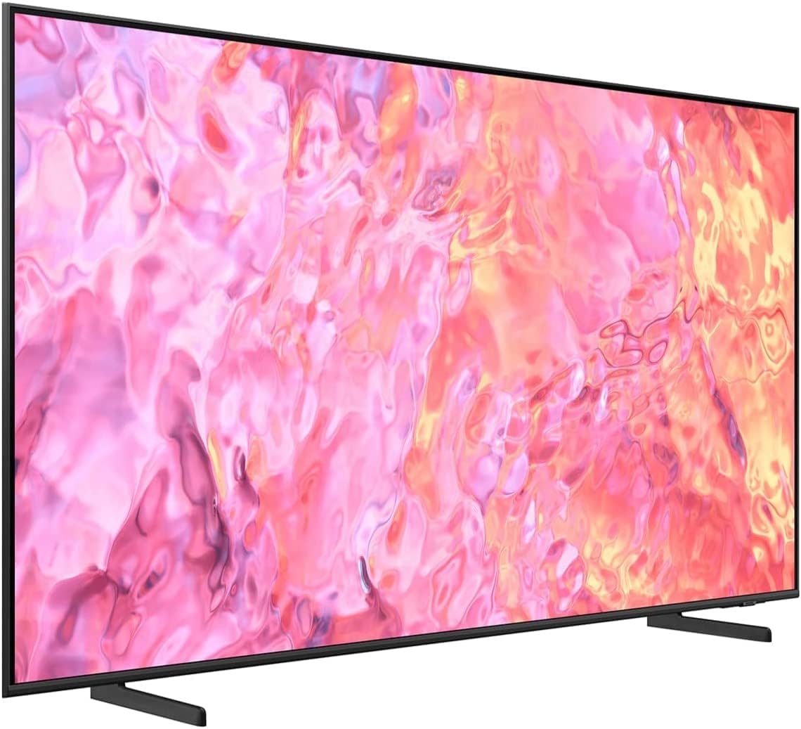 Samsung QN70Q60CAF 70-Inch Class QLED 4K Q60C Series Quantum HDR, Dual LED, Object Tracking Sound Lite, Smart TV with Alexa Built-in (QN70Q60CAFXZA, 2023 Model) Includes Free 2 Year Warranty