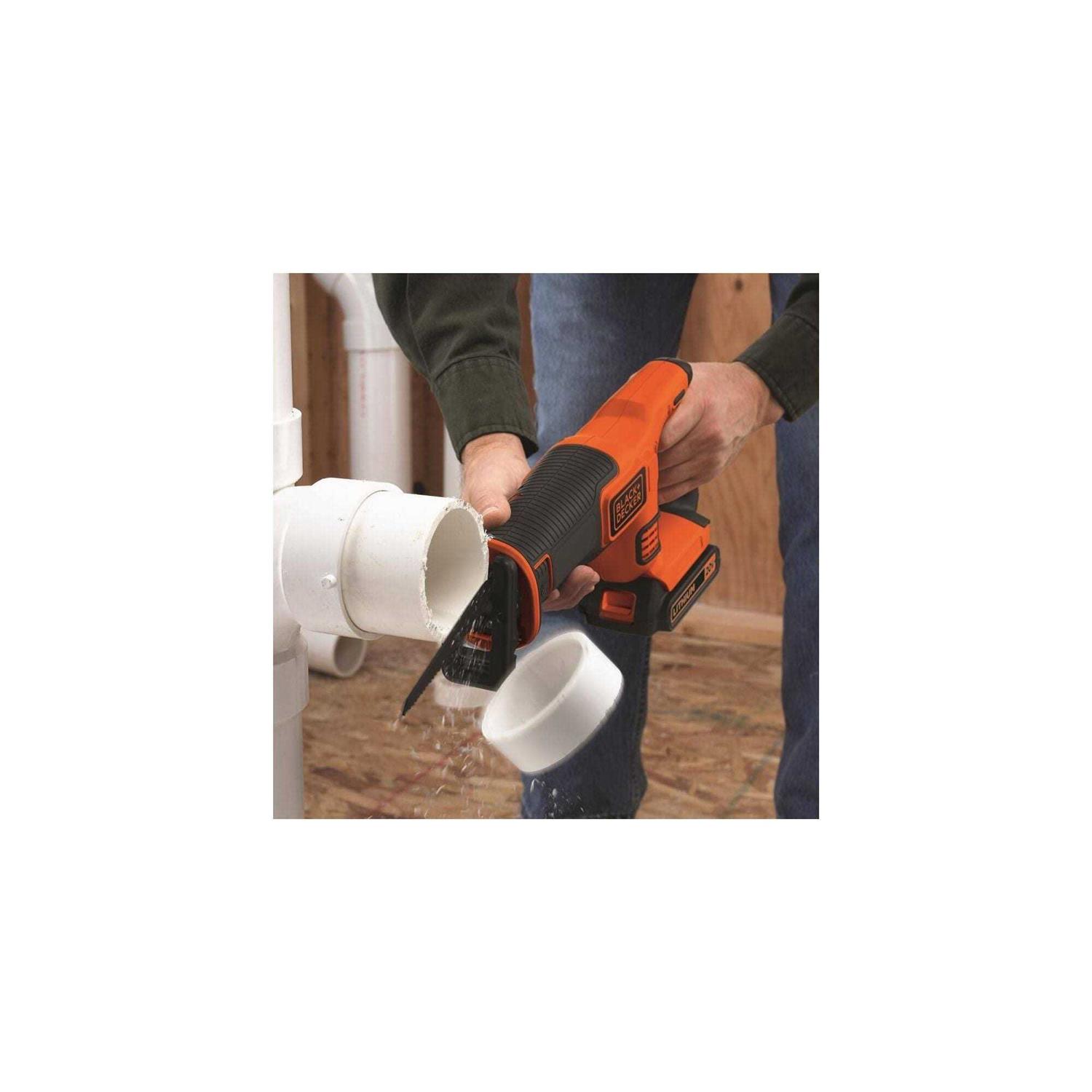 BLACK+DECKER 20V MAX Cordless Lithium Reciprocating Saw BDCR20B - Shop Hardware Tools Online Store