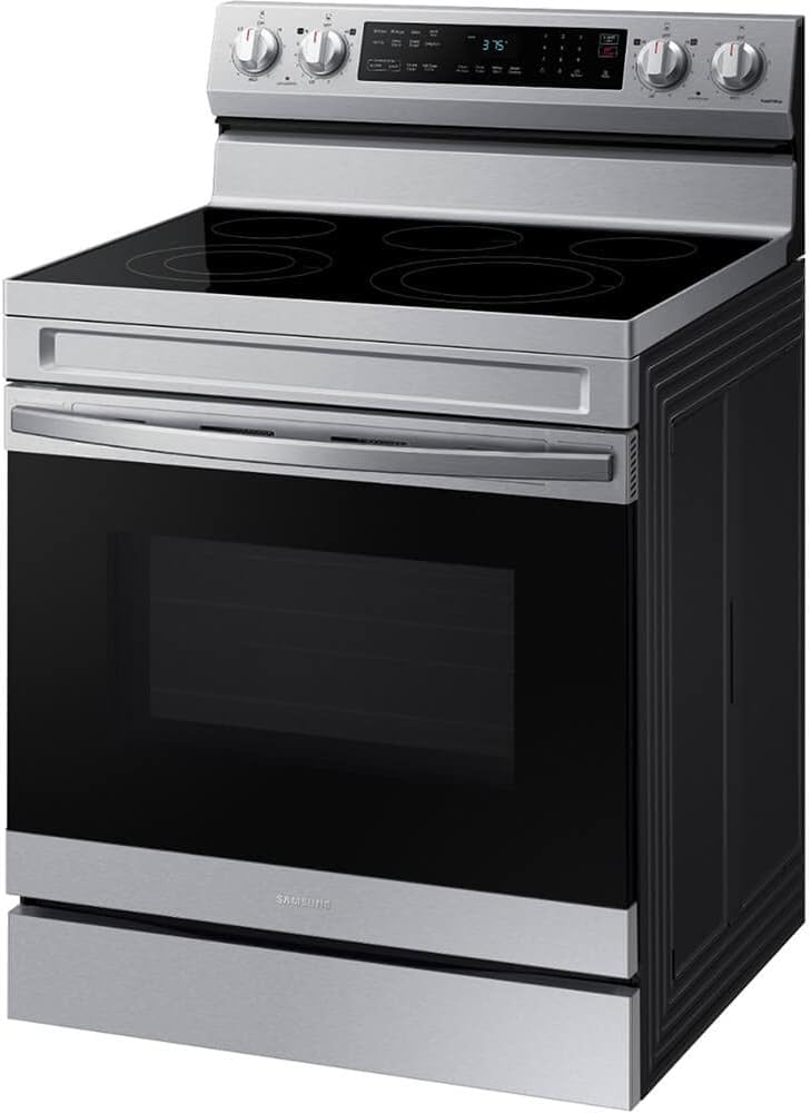 Samsung NE63A6511SS 6.3 Cu. Ft. Stainless Smart Freestanding Electric Range