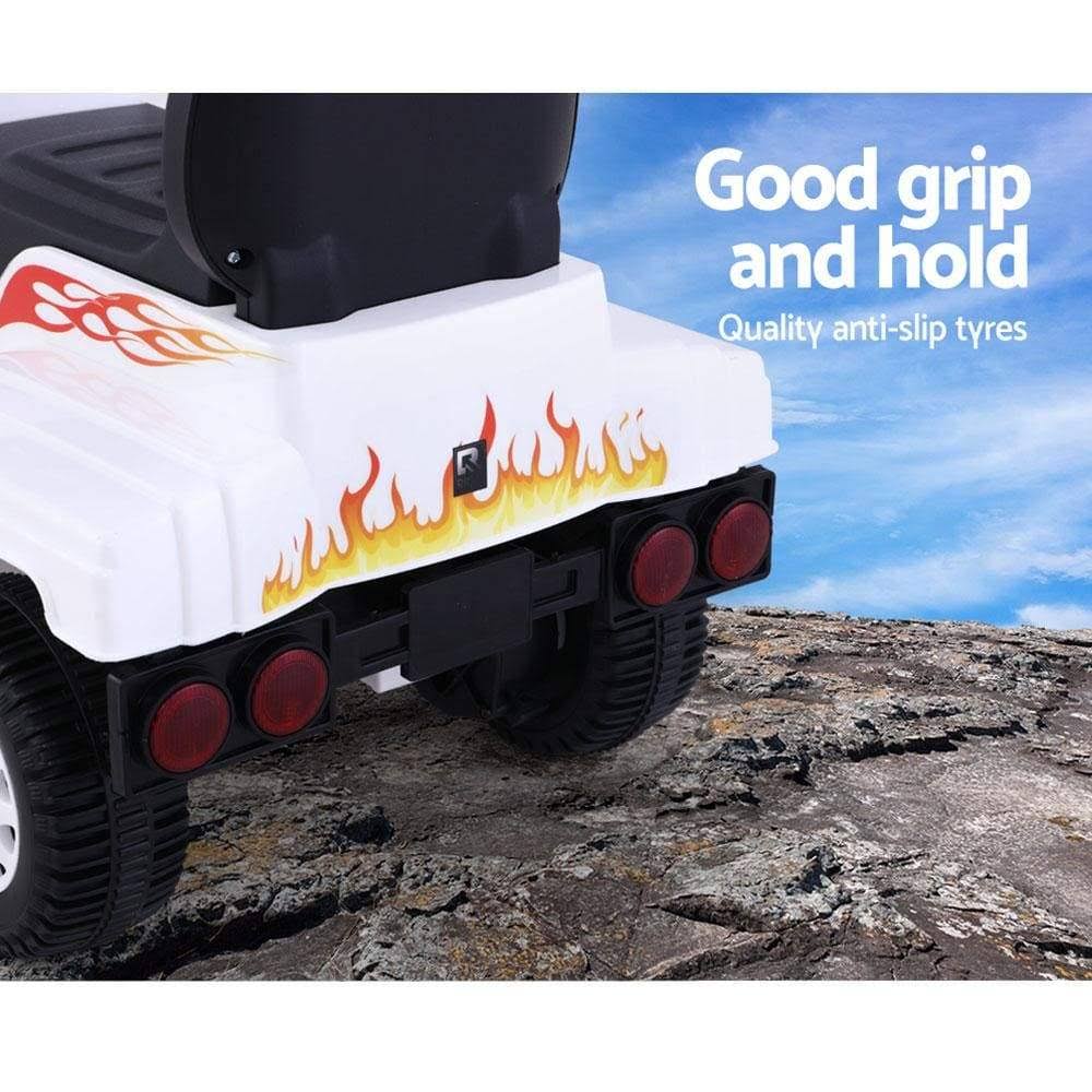Ride On Cars Kids Electric Toys Car Battery Truck Childrens Motorbike Toy Rigo - White