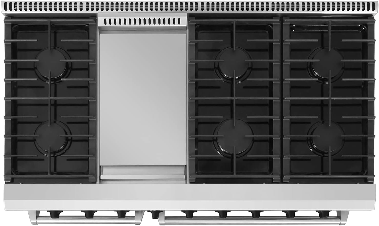 Thor 30 Inch Gas Range Stainless Steel with 5 Sealed Burners, 4.5 cu. ft. Oven, Free Standing Professional Range with Storage Drawer, Cast Iron Grate,LRG3001U