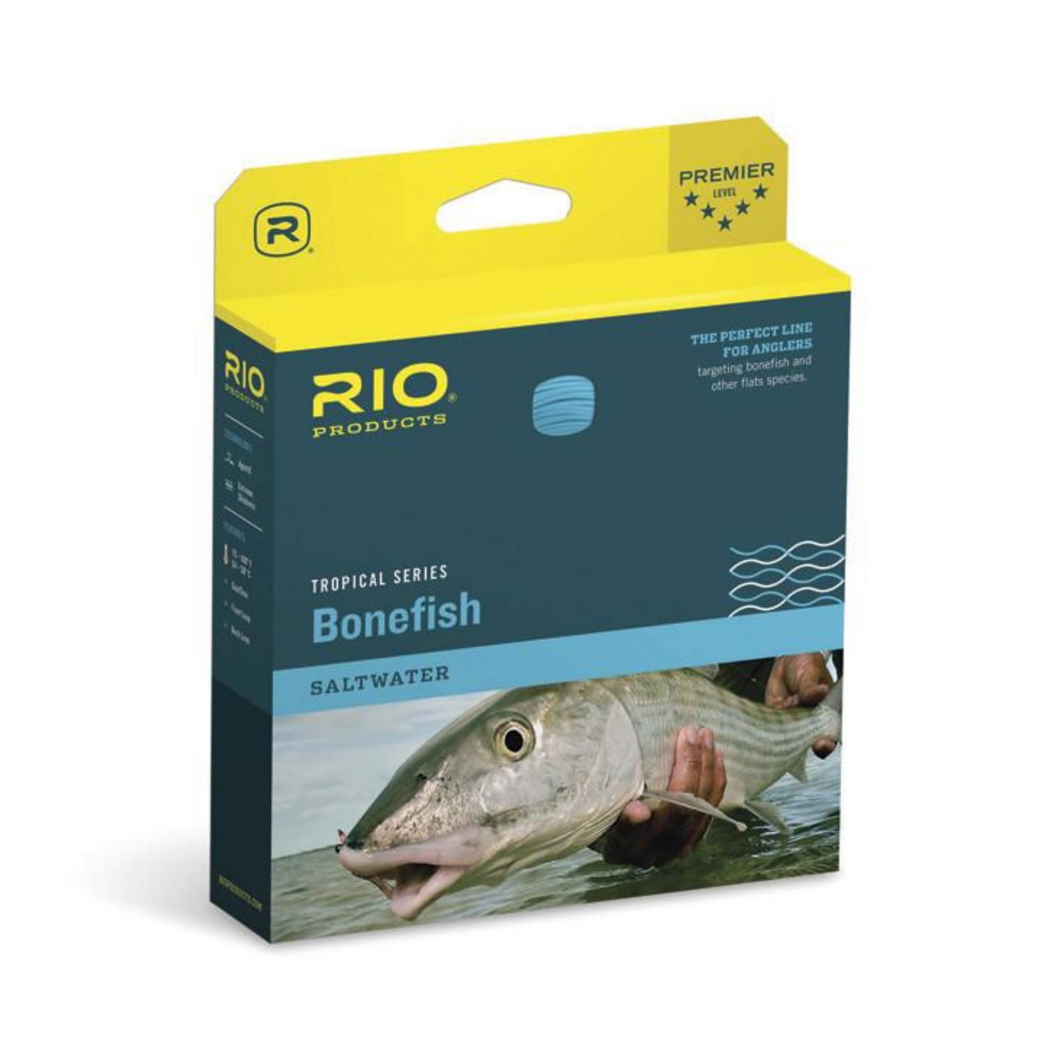 Rio Bonefish Quickshooter WF6F Aqua Blue/Sand Fly Line