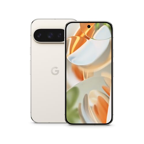 Google Pixel 9 Pro - Unlocked Android Smartphone with Gemini, Triple Rear Camera System, 24-Hour Battery, and 6.3" Super Actua Display - Obsidian - 128 GB