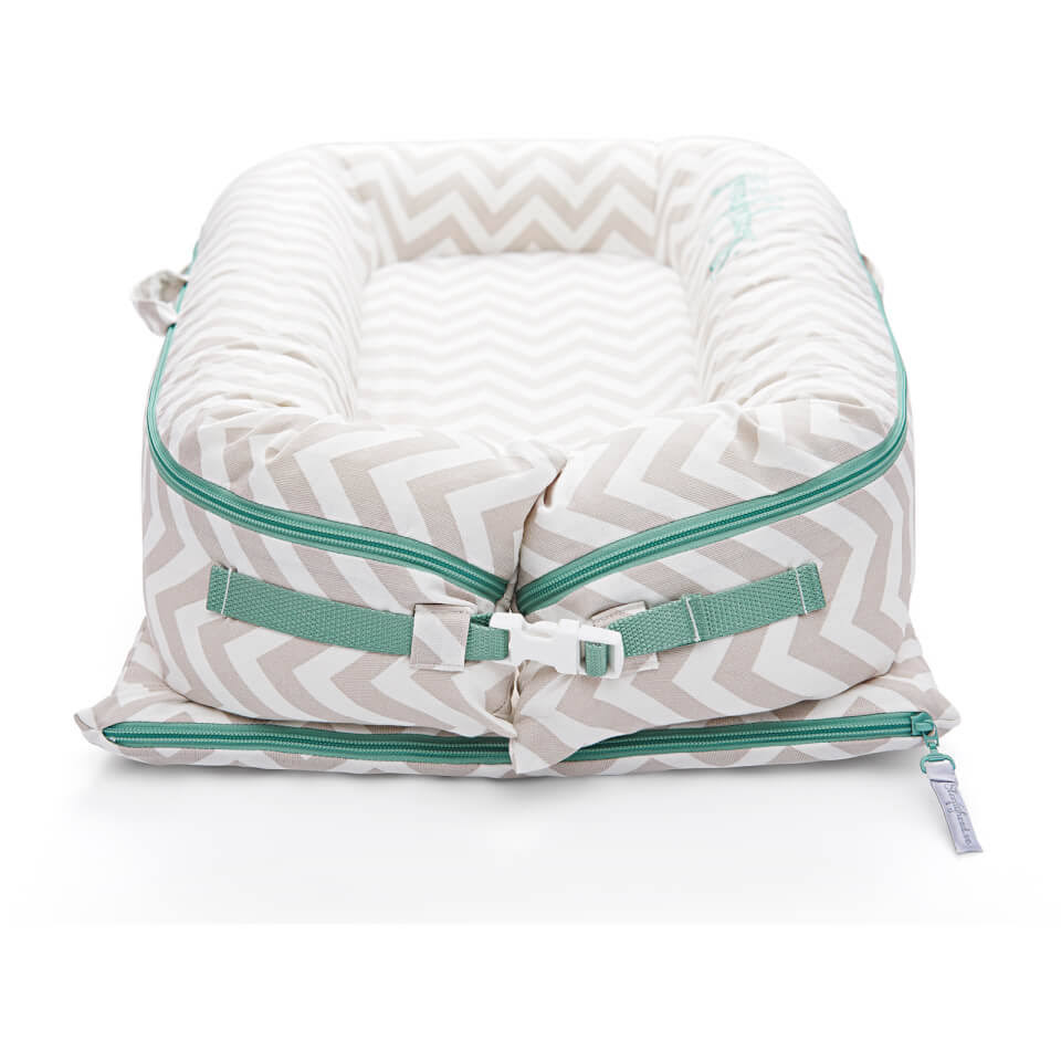 Sleepyhead Deluxe+ Pod in Silver Lining (0-8 months)