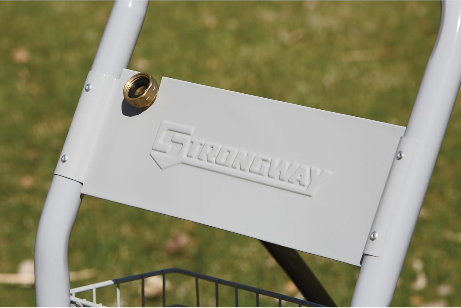 Strongway Garden Hose Reel Cart - Holds 5/8in. x 400ft. Hose