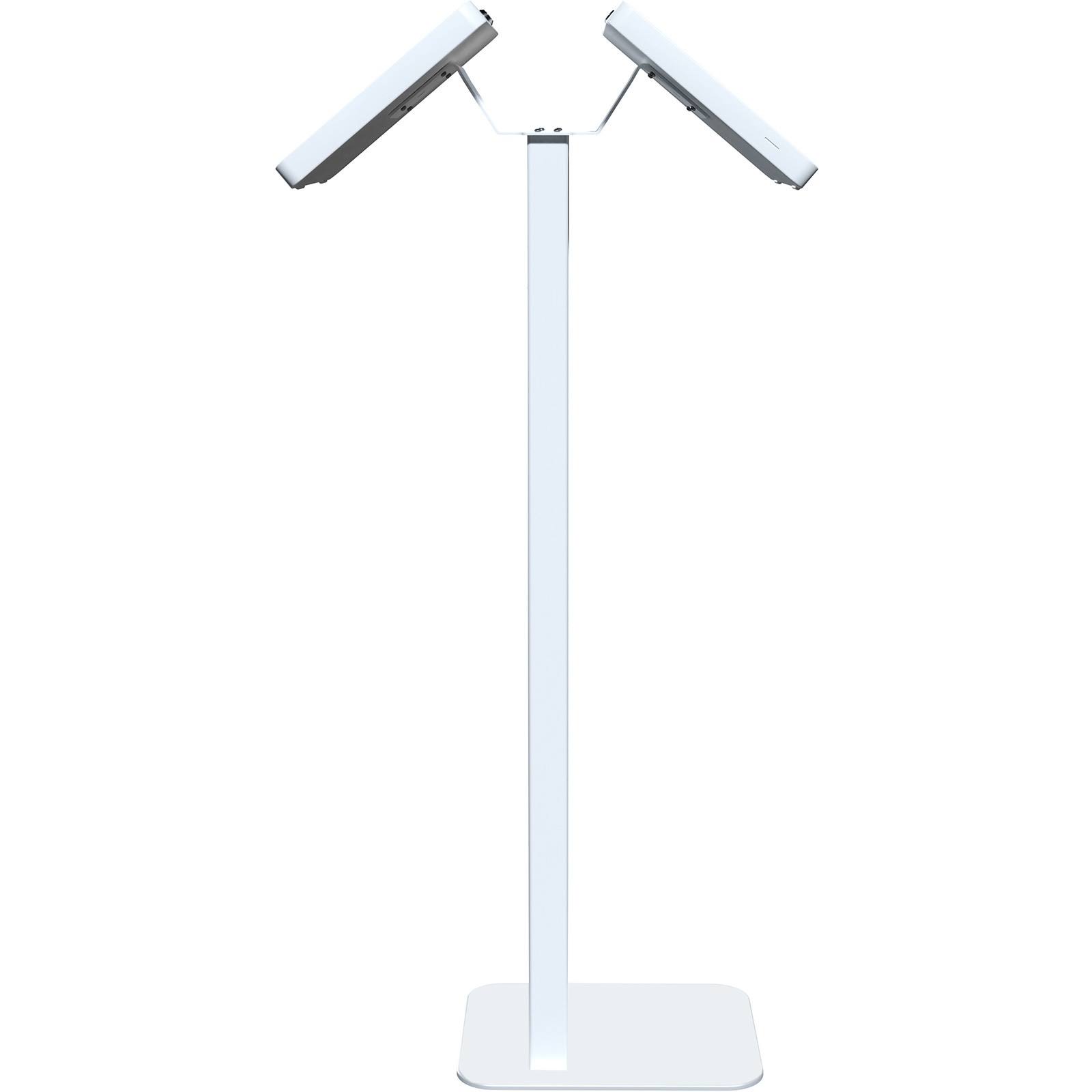 CTA Premium - Dual Enclosure Kiosk with Graphic Card Slot - Stand for 2 tablets