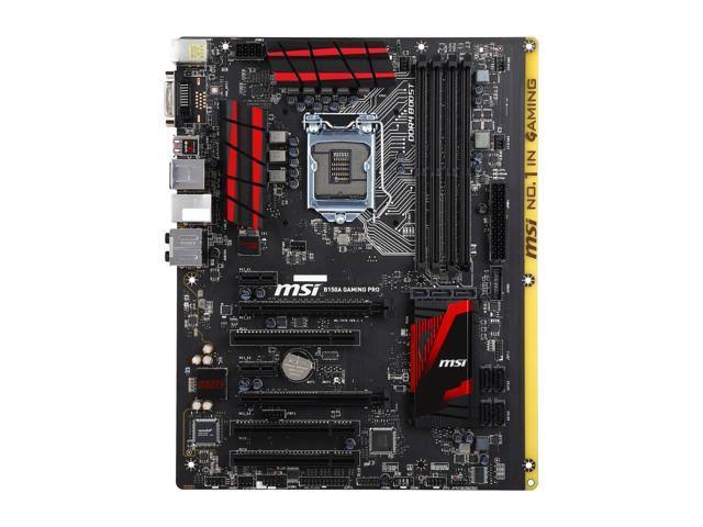 MSI B150A Gaming Pro ATX Motherboard