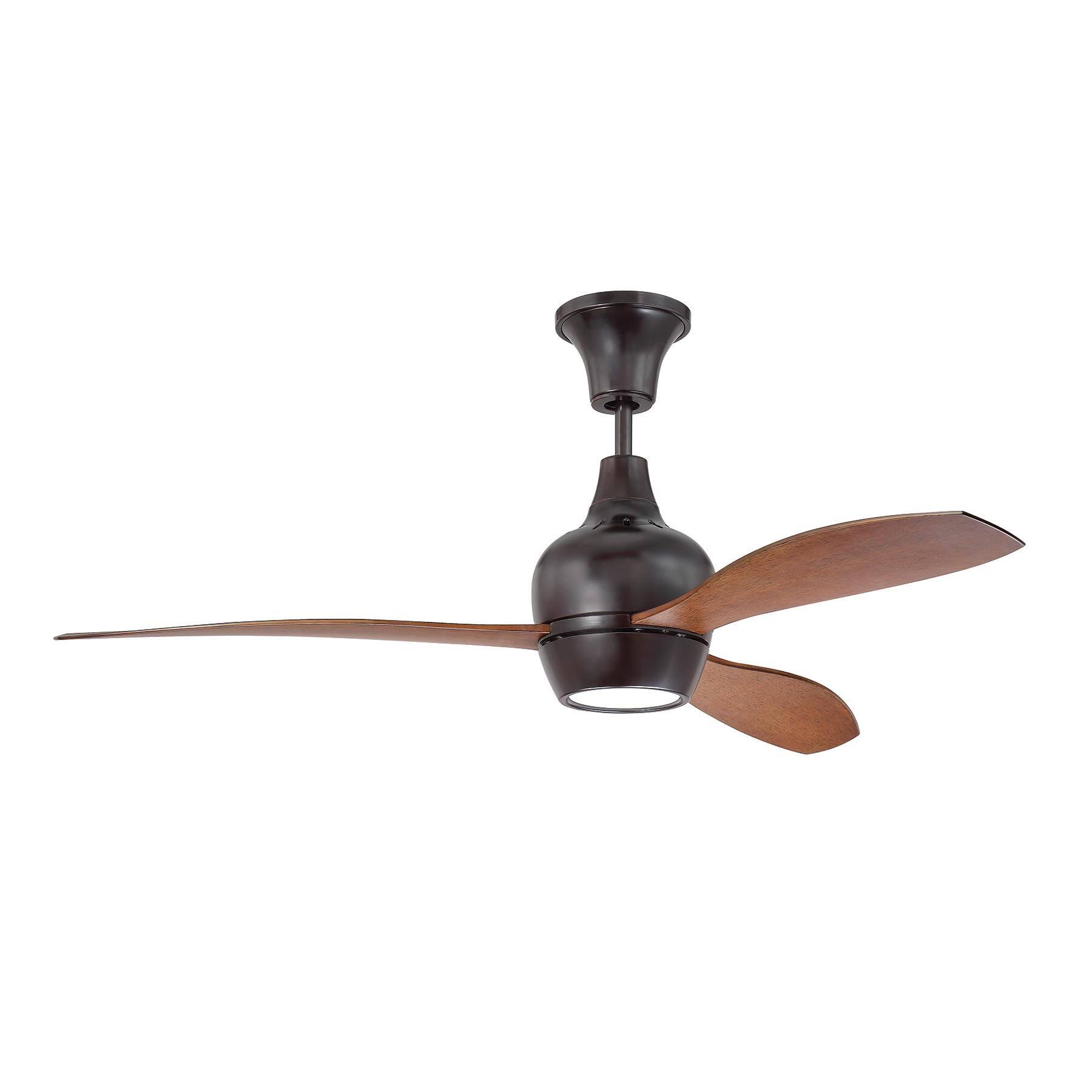 Craftmade Brd52ob3-uci 52 inch Bordeaux Ceiling Fan, Oiled Bronze