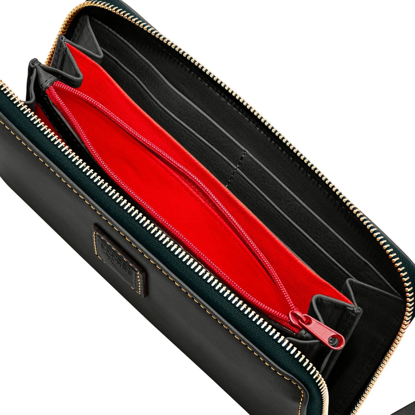 Dooney u0026 Bourke Florentine Large Zip Around Wristlet, Black