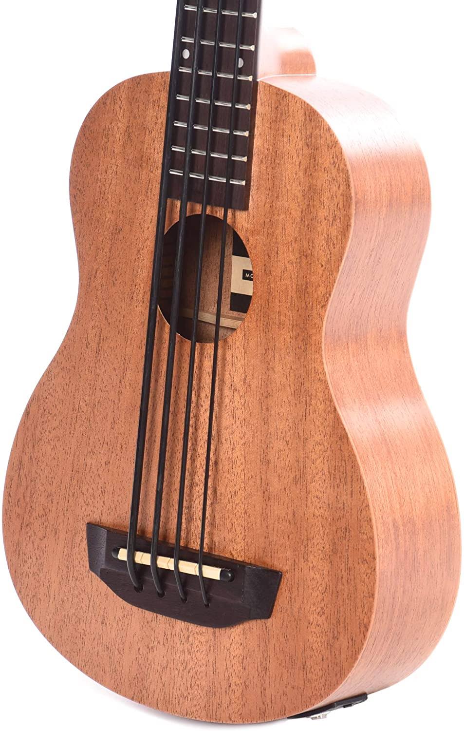 Kala Nomad Acoustic-Electric U-Bass Satin Mahogany