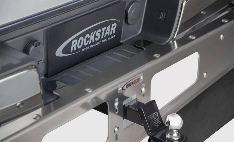 Rockstar Hitch Mounted Mud Flaps