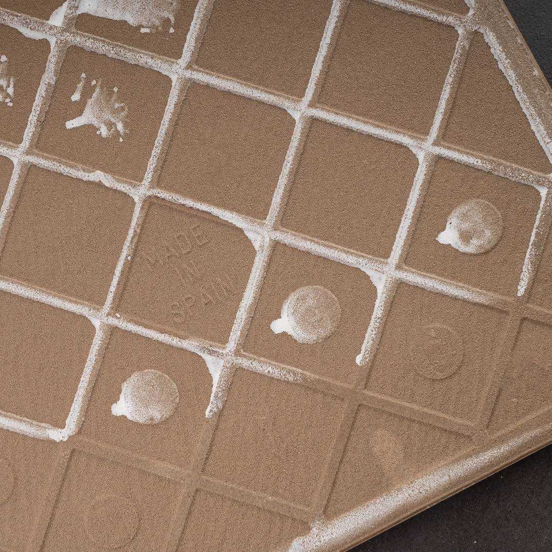 MOLOVO Terrazo 8.03 in. x 8.03 in. Matte Porcelain Floor and Wall Tile