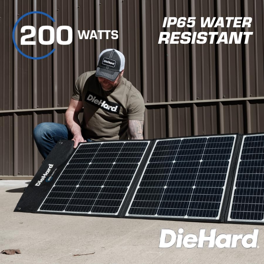 DieHard Portable Power Station 300-Watt (600-Watt Peak) - Quiet, Lightweight Solution for Home Backup, Weather Emergencies, Outdoor Recreation, Jobsite and more