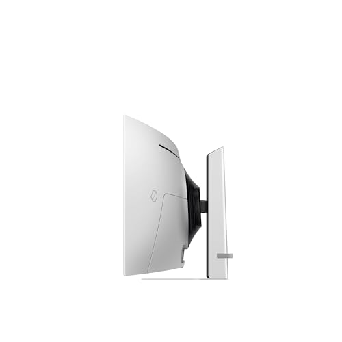 Samsung 49" Odyssey OLED G9 (G91SD) Dual QHD QD-OLED G-Sync Compatible Curved Gaming Monitor, 144Hz, 0.03ms, AMD FreeSync Premium Pro, Ergonomic Stand, 3 Year Warranty, LS49DG910SNXZA, 2024