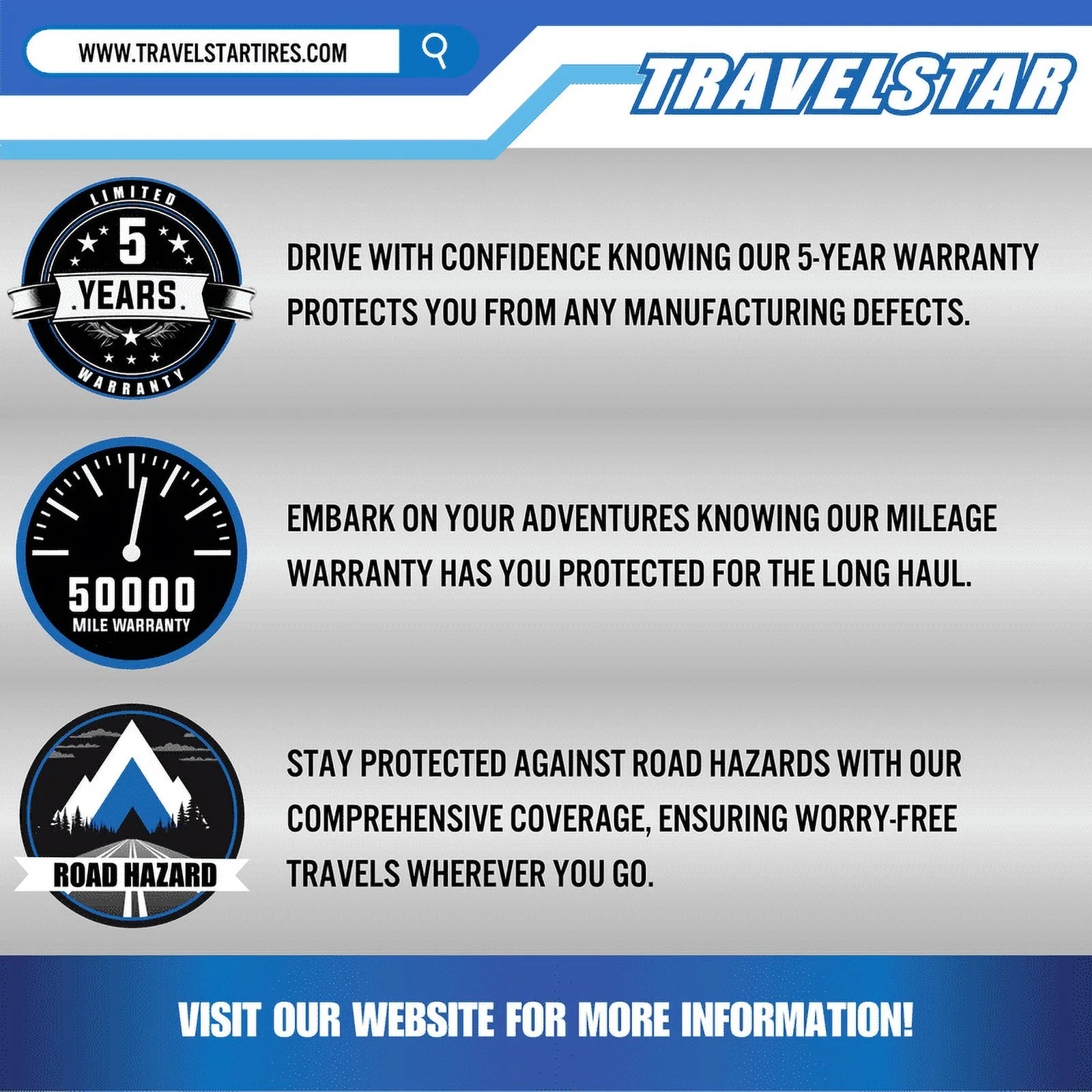 Travelstar EcoPath A/T All Terrain 265/70R17 115T Light Truck Tire-265/70/17 265/70R17
