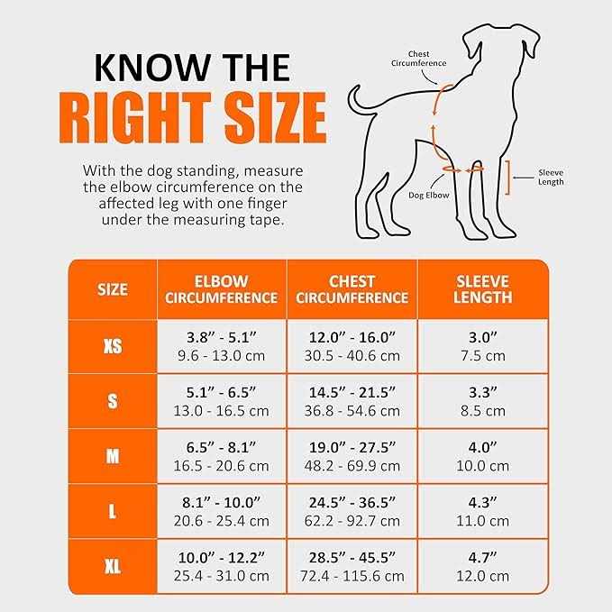 NeoAlly Dog Elbow Brace Protector Pads for Canine Elbow and Shoulder Support Elbow Hygroma - Pet Supplies online store