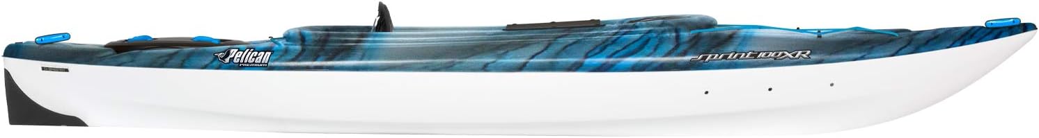 Pelican - Sprint XR - Sit-in Kayak - Lightweight one Person Kayak - 10.75 ft