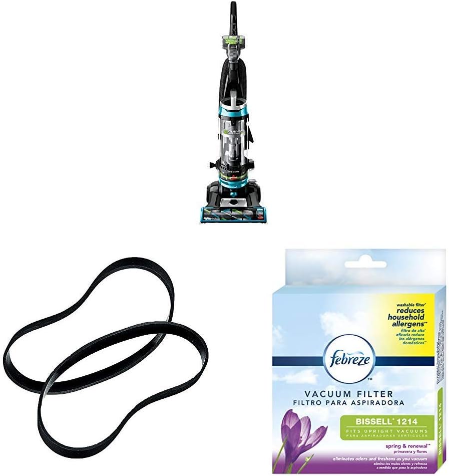 BISSELL 2254 CleanView Swivel Rewind Pet Upright Bagless Vacuum, Automatic Cord Rewind, Swivel Steering, Powerful Pet Hair Pickup, Specialized Pet Tools, Large Capacity Dirt Tank