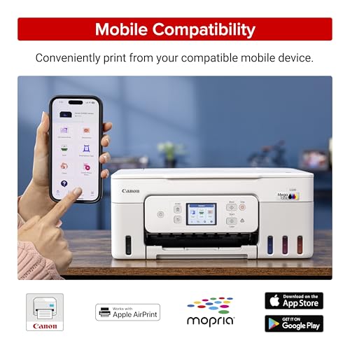 Canon MegaTank G3270 All-in-One Wireless Inkjet Printer. for Home Use, Print, Scan and Copy
