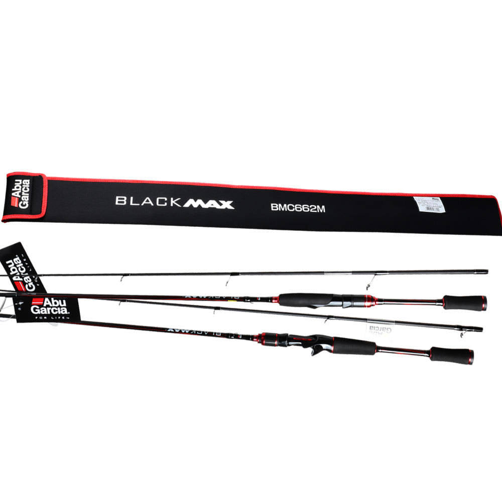Original Abu Garcia New Black Max BMAX Baitcasting Lure Fishing Rod2.13mML M H MH Power Carbon Casting Fishing Rod