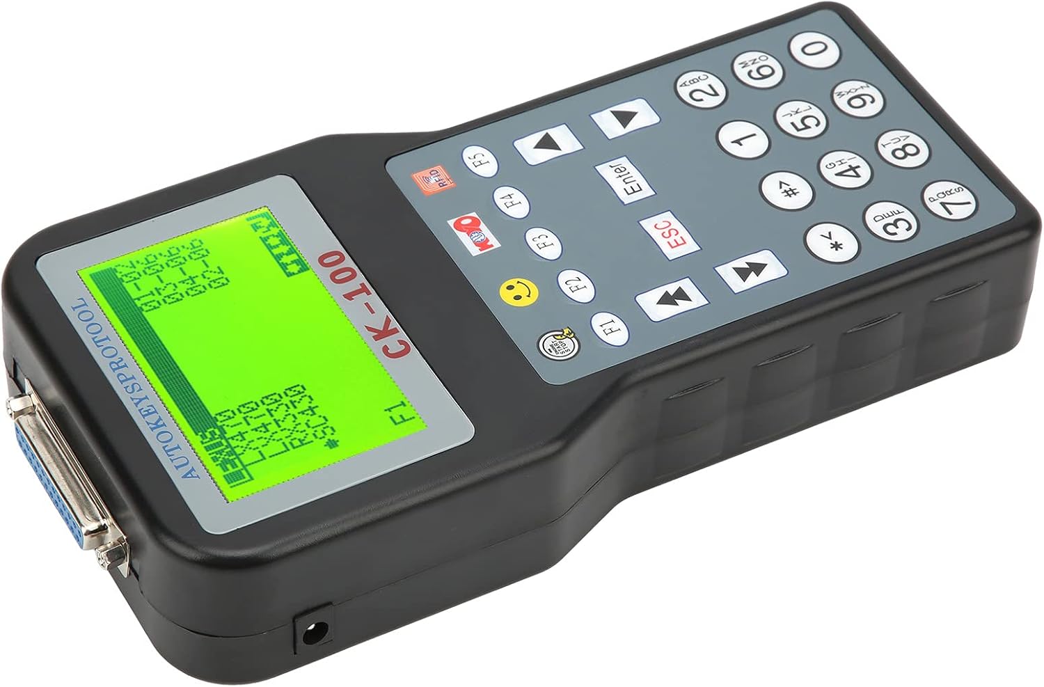 Car Key Programmer Transponder, V99.99 ABS Auto Programming Tool Sensitive Multi‑Language US Plug 100‑240VCar Accessory