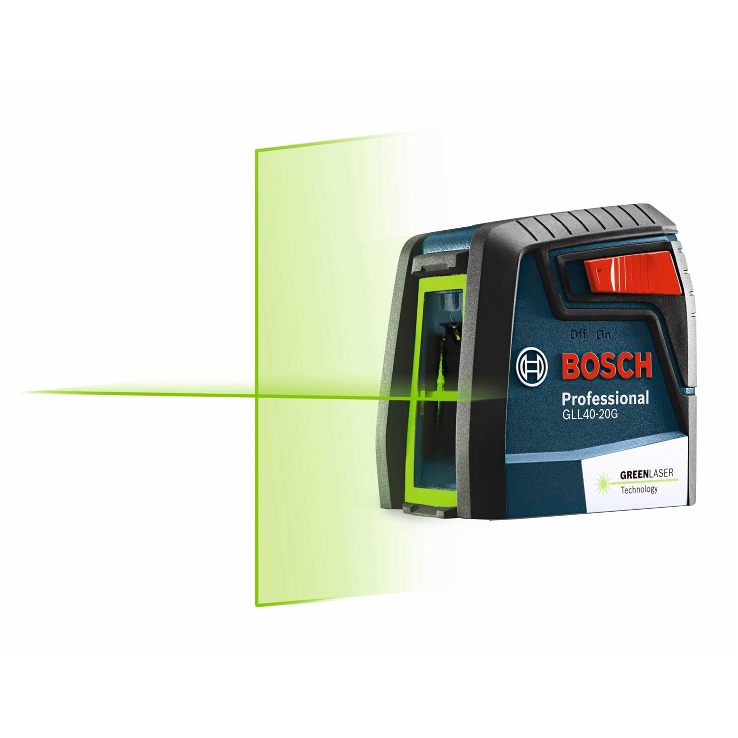 Bosch Gll40-20g Green-Beam Self-Leveling Cross-Line Laser - Shop Hardware Tools Online Store