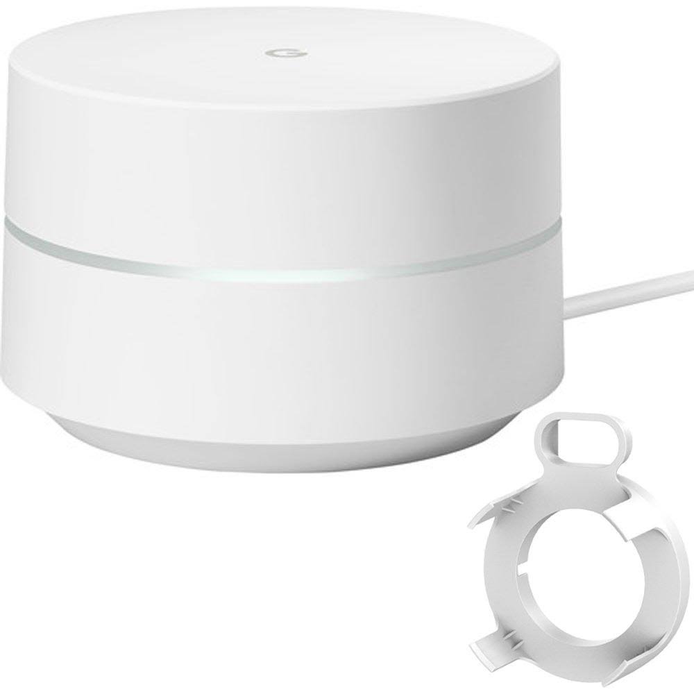 Google Wifi Wireless Router - mesh - 2.4 GHz / 5 GHz - Gigabit Ethernet - 802.11b/a/g/n/ac - with Deco Gear Wall Mount - Avayadevconnect