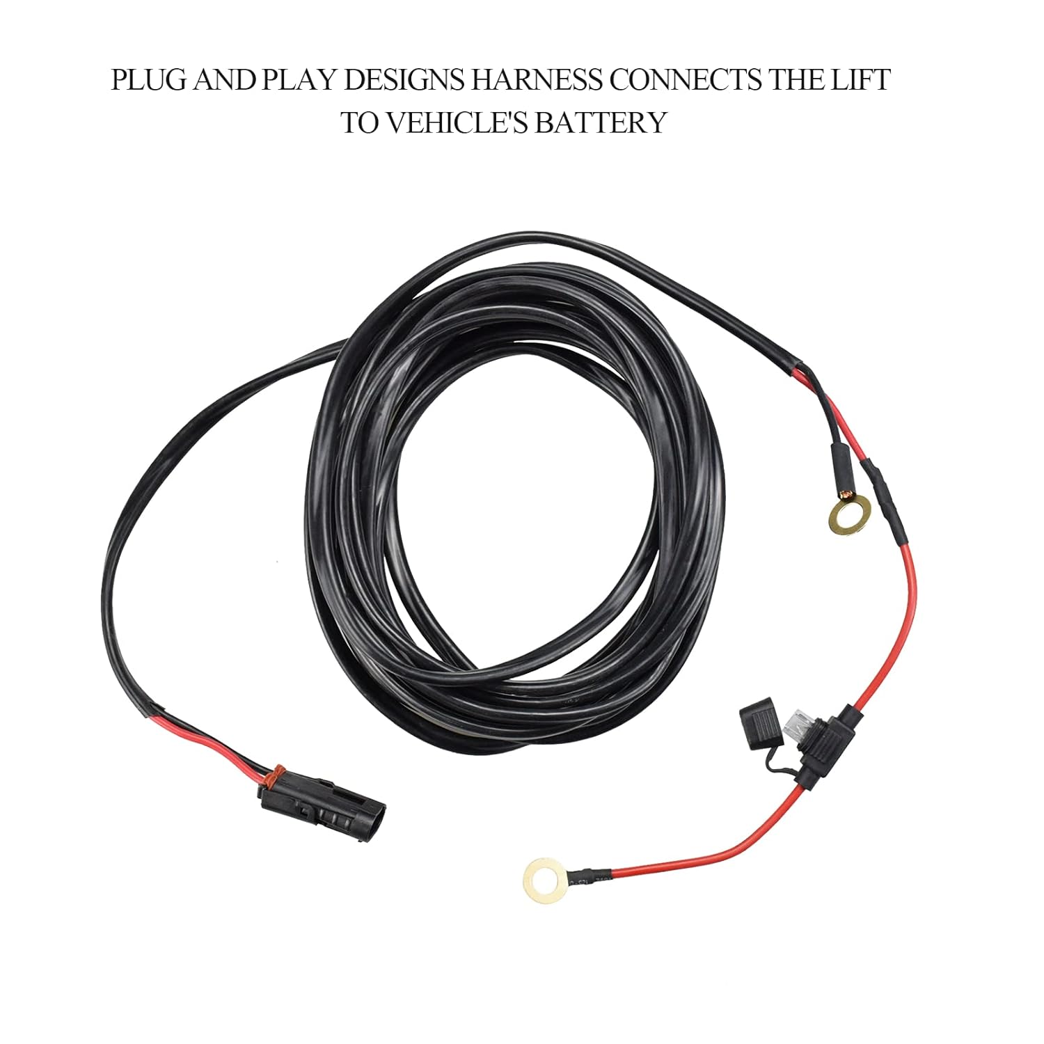 22 feet Wheelchair Lift Battery Cable Wiring Harness Vehicle Wiring Harness Fit for Harmar
