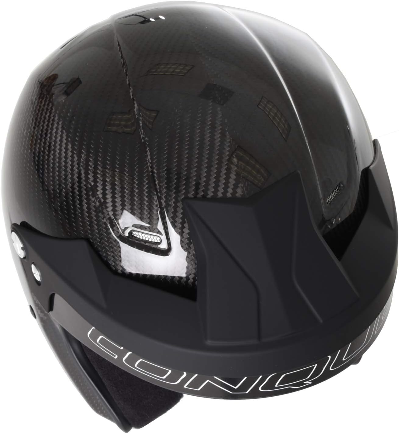 Conquer Carbon Fiber Snell SA2020 Approved Open Face Racing Helmet