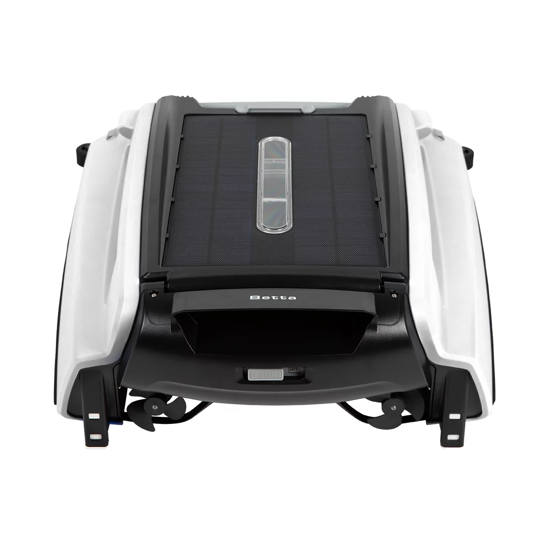 Betta SE Solar Powered Smart Robotic Pool Skimmer (2023 Model) - White