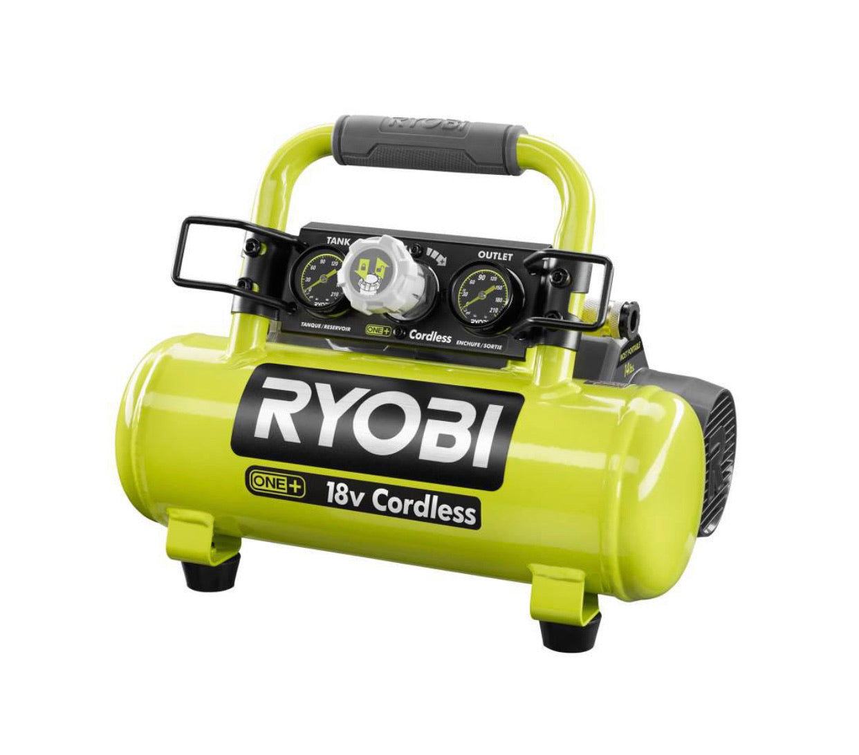 18-Volt ONE+ Cordless 1 Gal. Portable Air Compressor (Tool-Only)