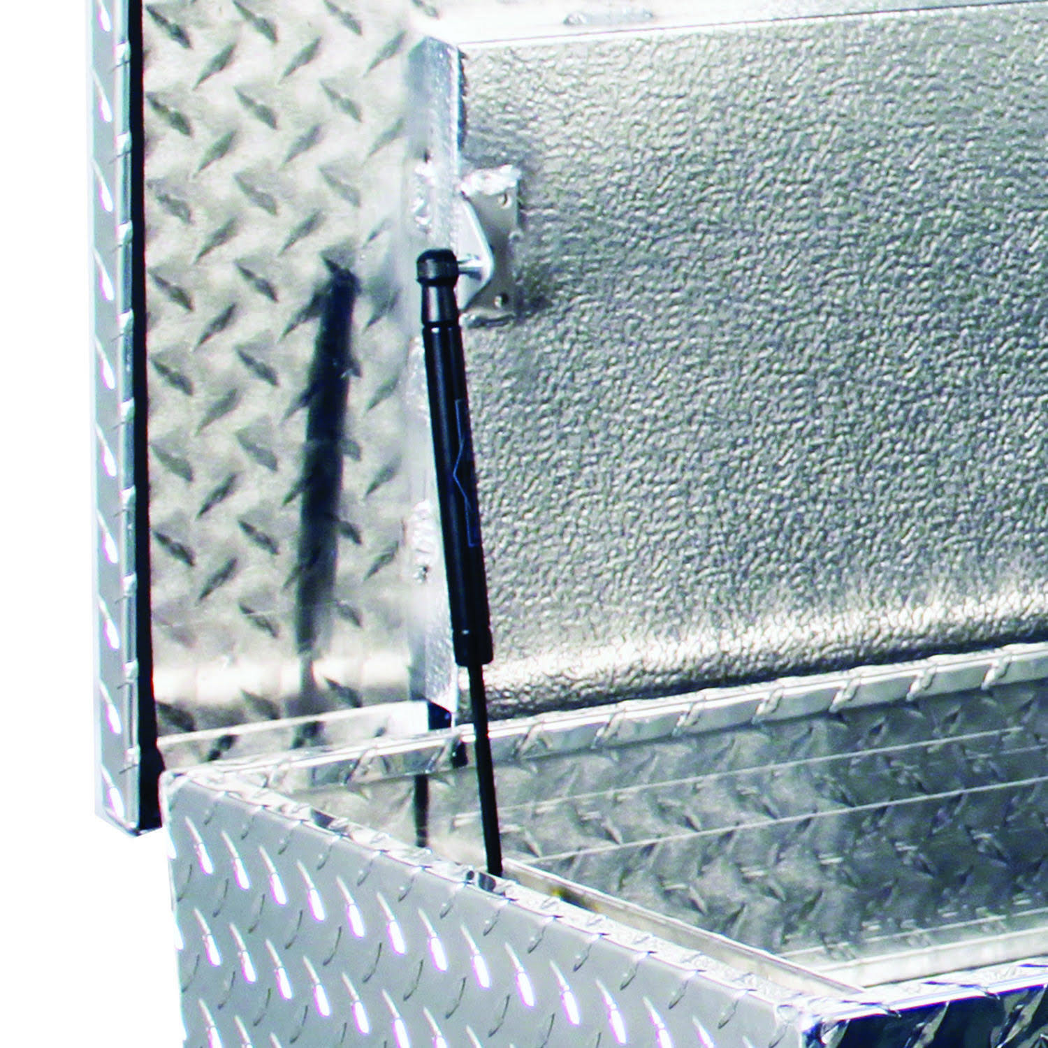 Better Built Universal Truck Tool Box, Aluminum, Double Lid, Standard, 63x22