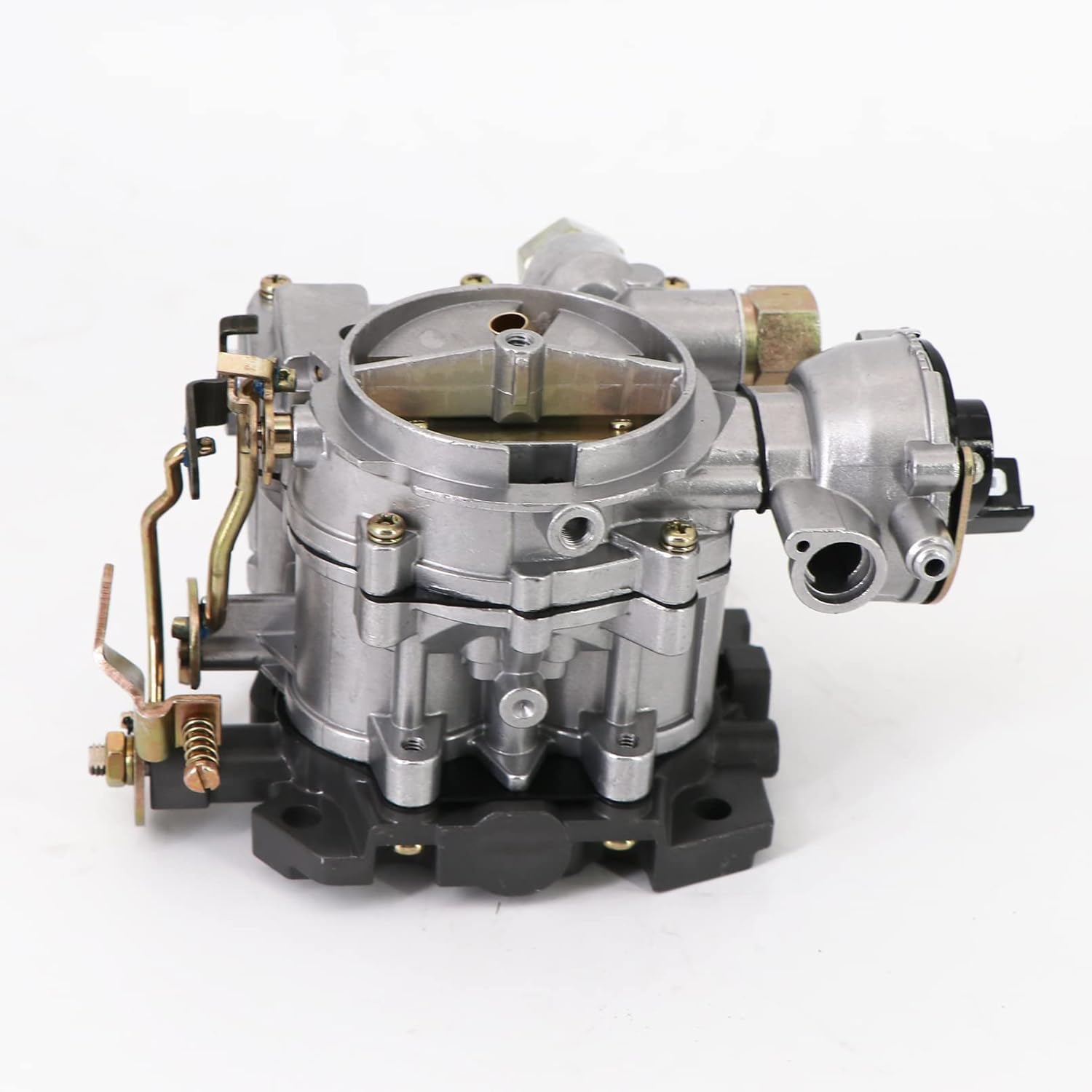 kipa Carburetor for Mercruiser Marine 4-Cylinder 2.5L 3.0L 2 Barrel Rochester 3310-807504A1 Side Fuel Inlet with Electric Choke