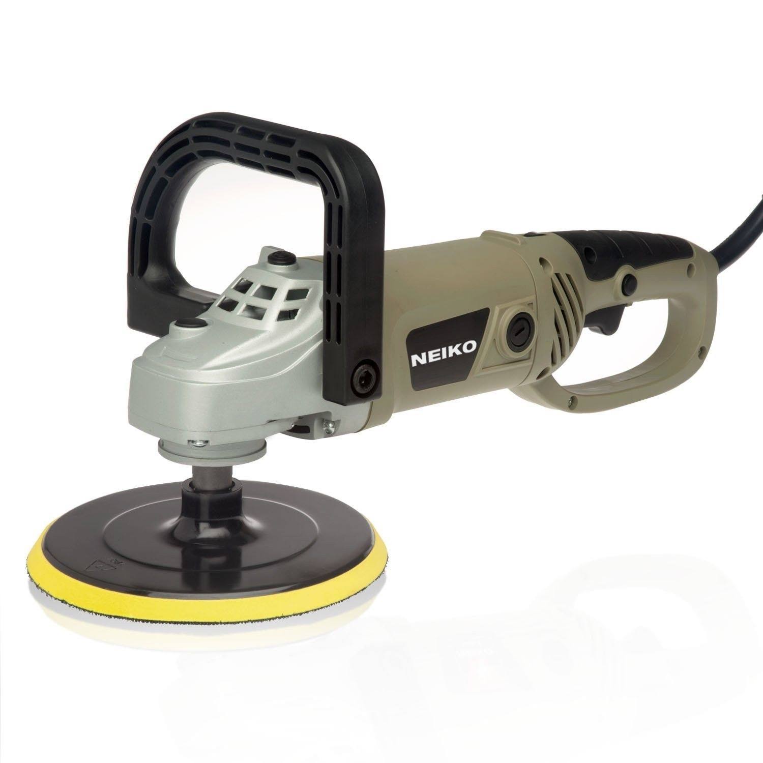 Neiko Variable Speed 7x22 Car, Truck and Boat Polisher, 1.75 HP Buffer