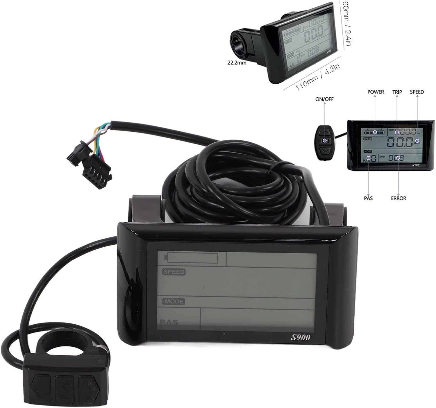 48V 1500W Electric Bike Conversion Kit, 20 Inch Rear Wheel, Electric Bike Hub Motor Kit with Controller