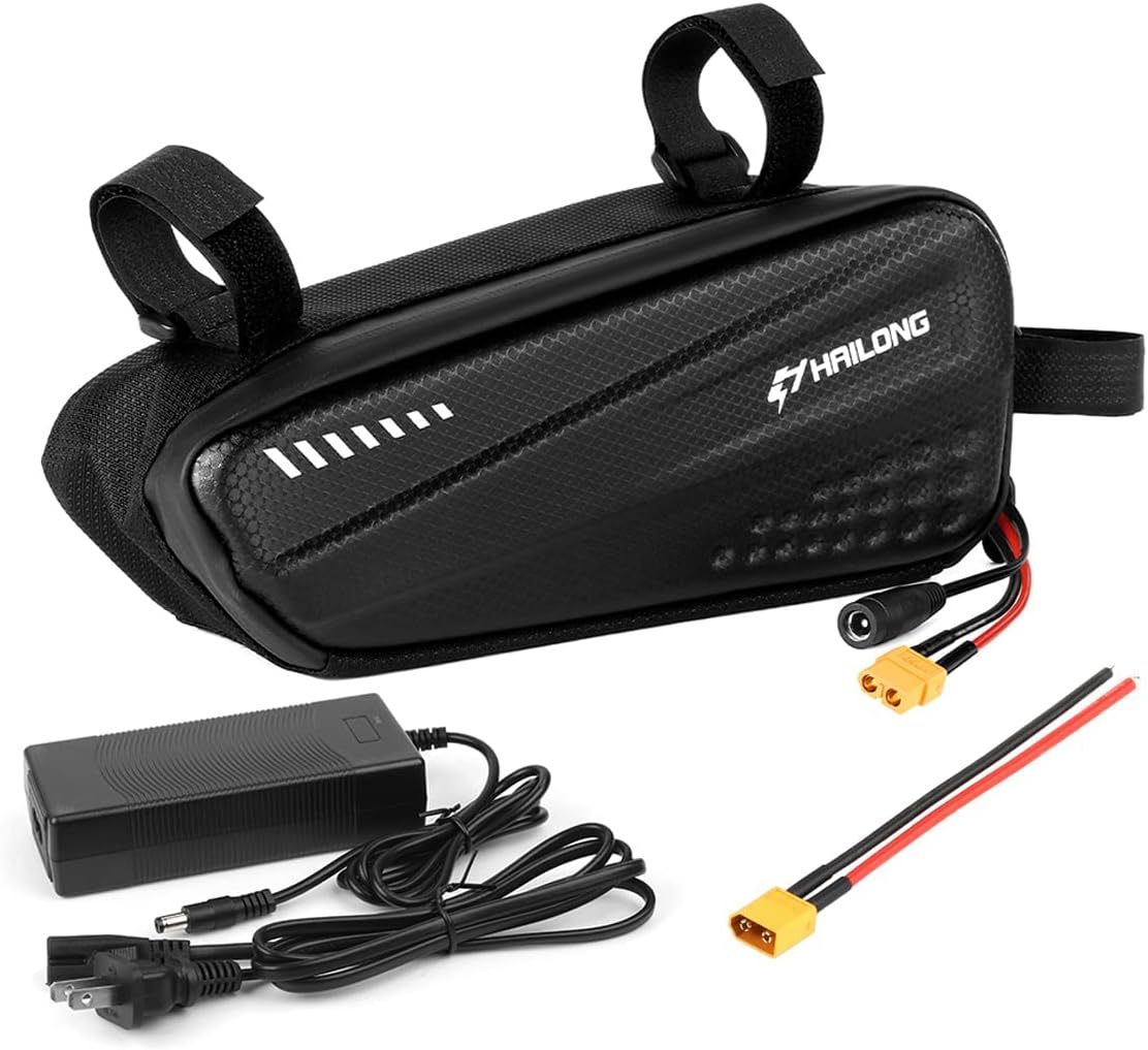 36V Battery 48V Battery Ebike Battery,36V 8Ah/ 12AH / 48Volt 10Ah Electric Bike Scooter Lithium Battery with Waterproof Case,2A Charger and BMS for 250W 500W 600W Motor