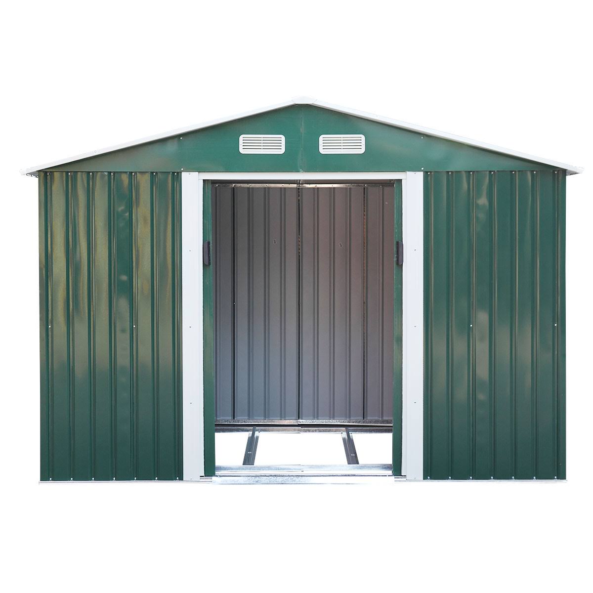 9 x 6 ft VENTILATION Metal Storage Shed