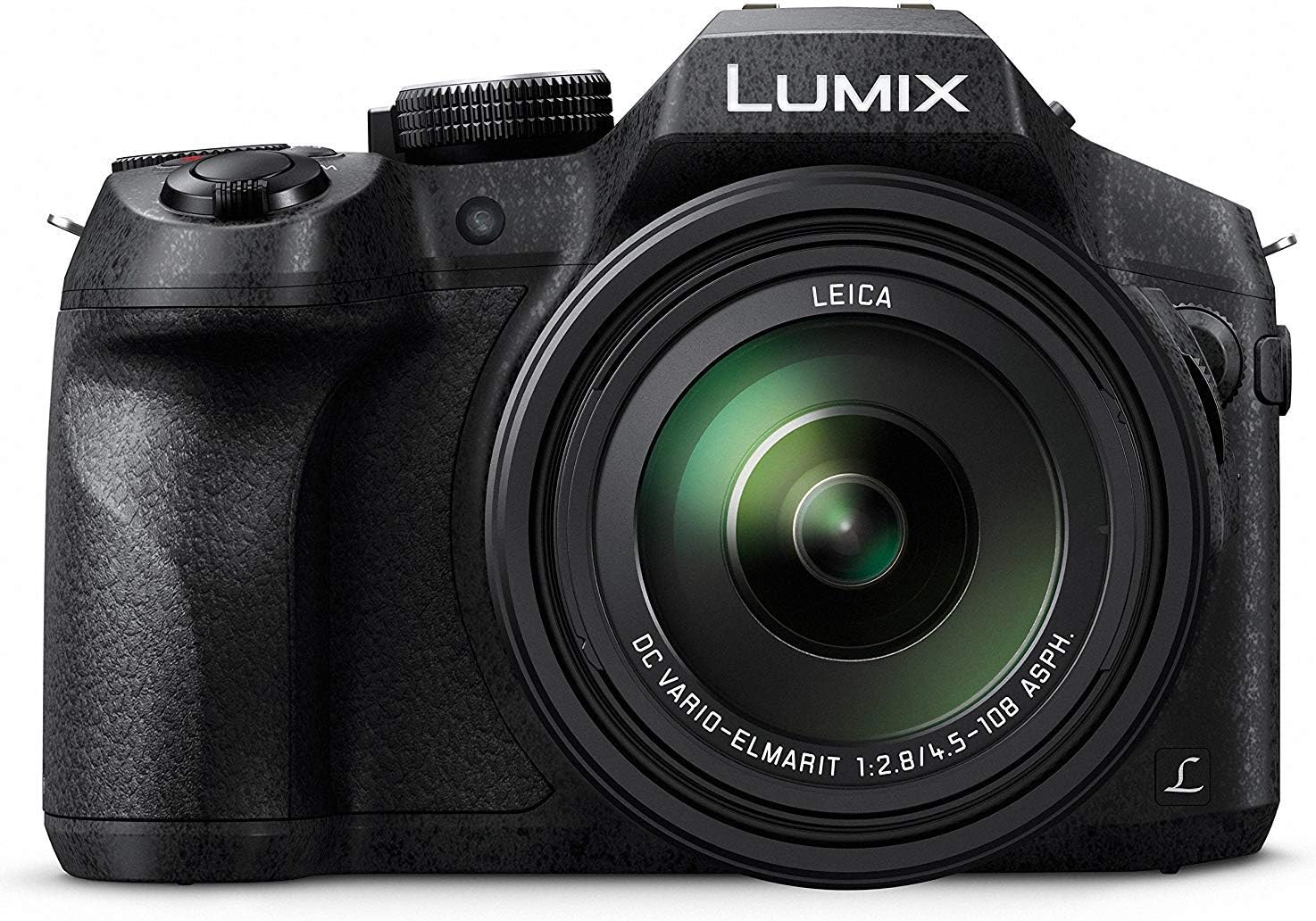 Panasonic LUMIX FZ300 Long Zoom Digital Camera Features 12.1 Megapixel, 1/2.3-Inch Sensor, 4K Video, WiFi, Splash & Dustproof Camera Body, LEICA DC 24X F2.8 Zoom Lens - DMC-FZ300K - (Black) USA