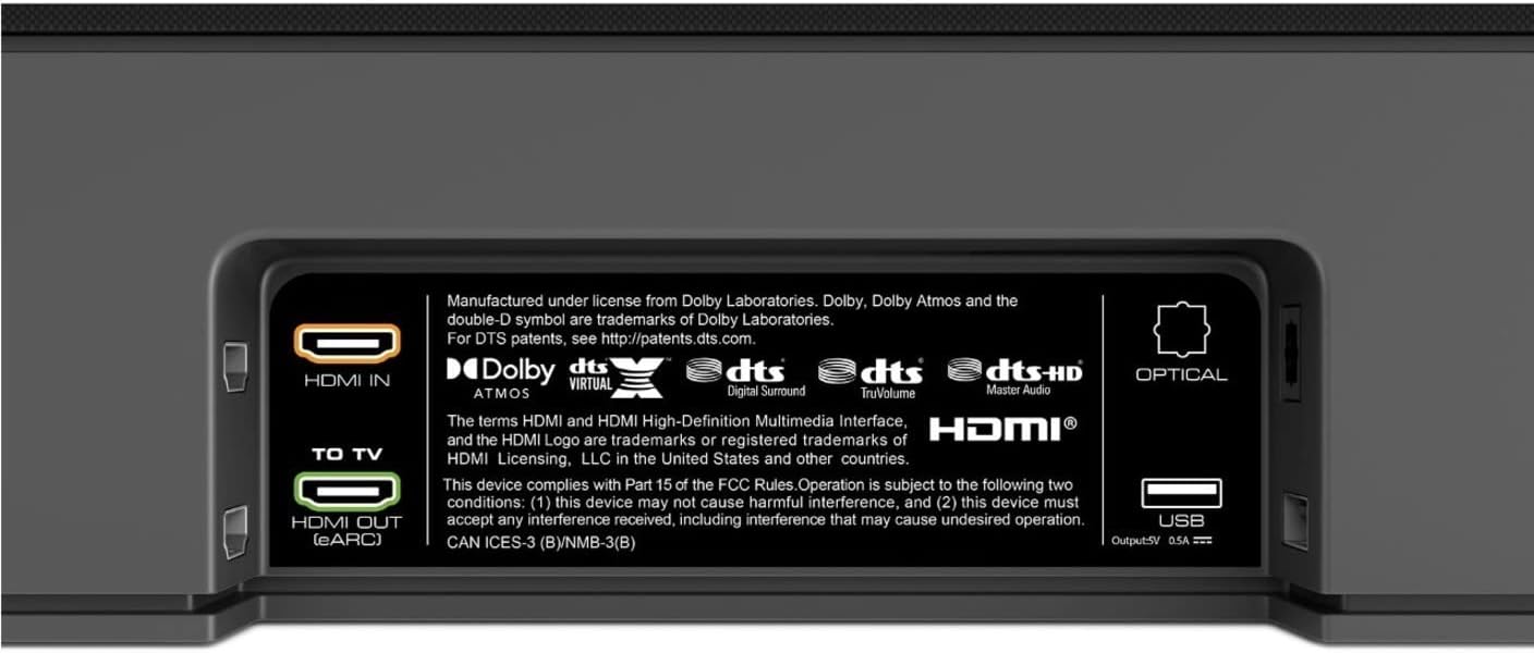 VIZIO M-Series 5.1.2 Home Theater 40" Soundbar Dolby Atmos and DTS:X (Renewed)