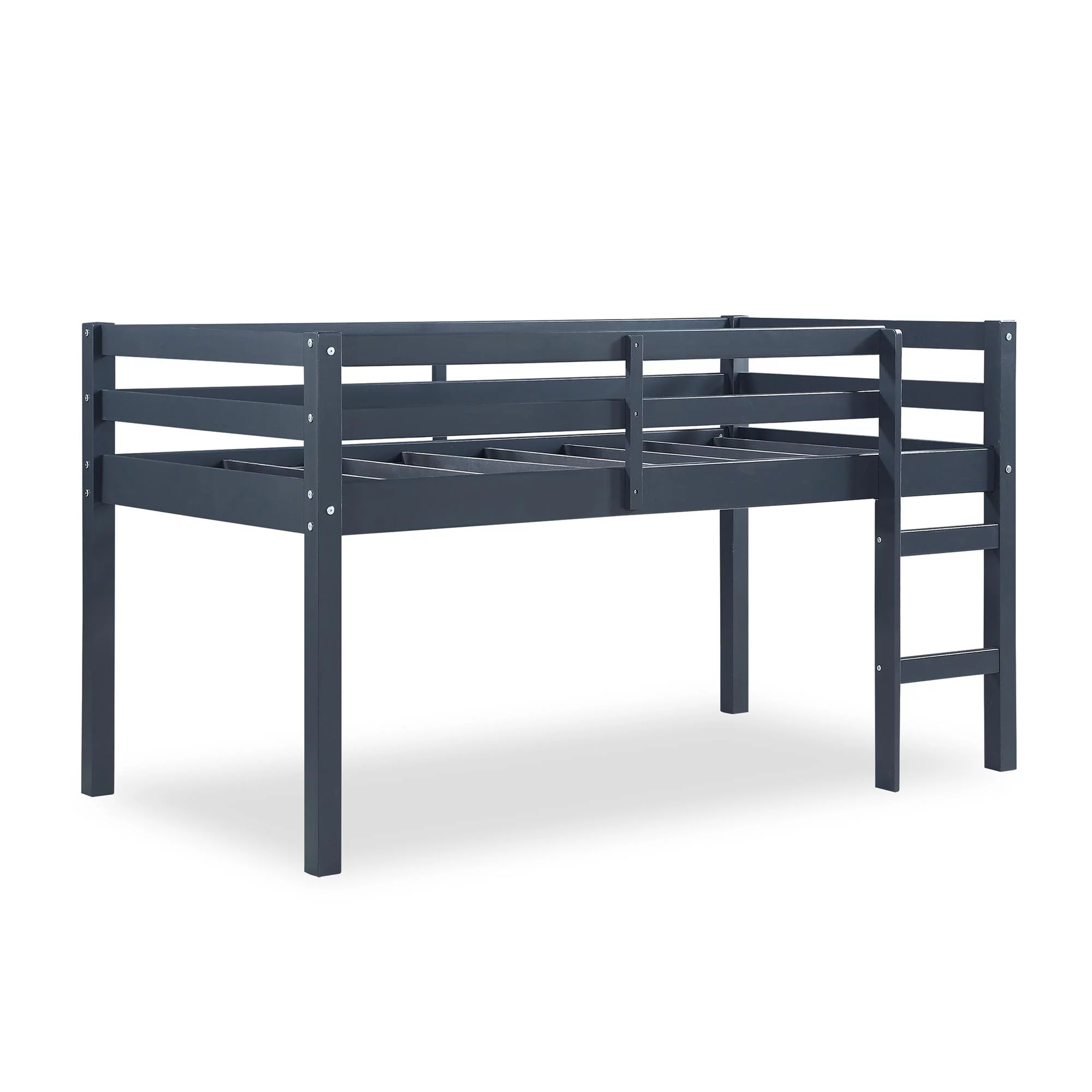 DHP Benson Junior Twin Loft Bed, Blue