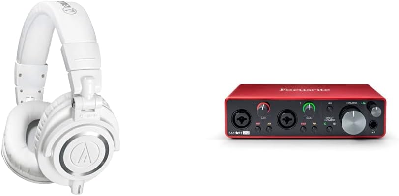 Audio-Technica ATH-M50xBT2 Wireless Over-Ear Headphones