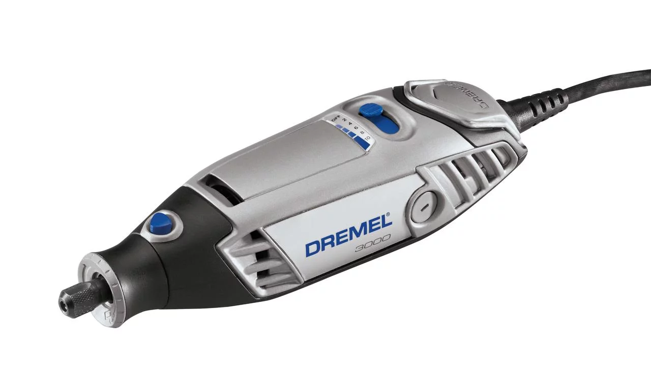 Dremel 3000-2/28 Variable Speed Rotary Tool Kit, 2 Attachments & 28 Accessories, Perfect for Routing, Metal Cutting, Wood Carving, and Polishing
